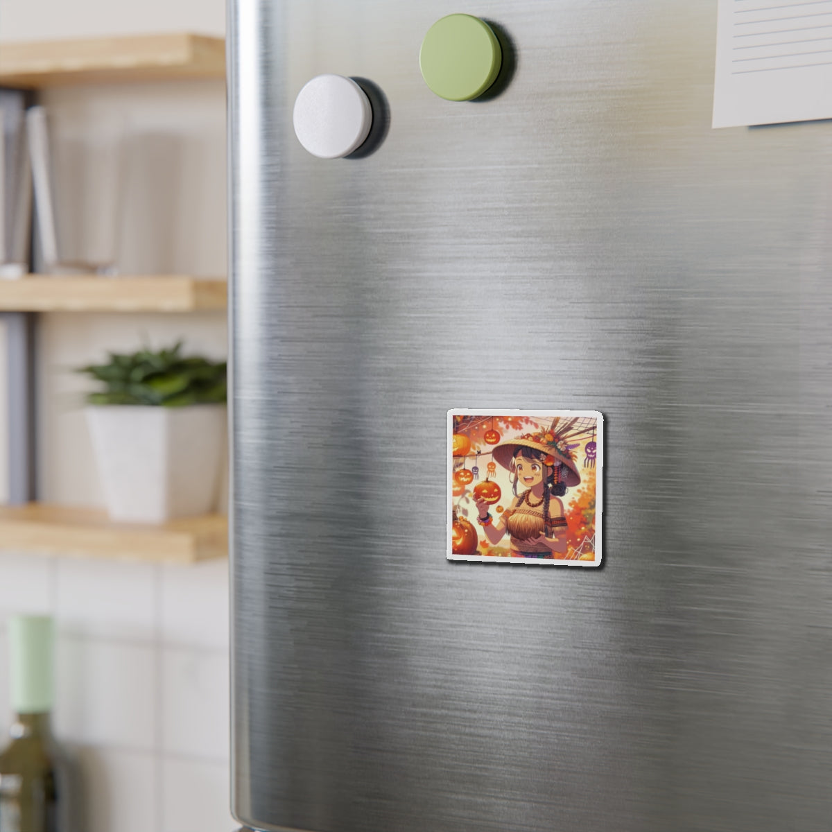 Island Holiday Series Magnet - Halloween