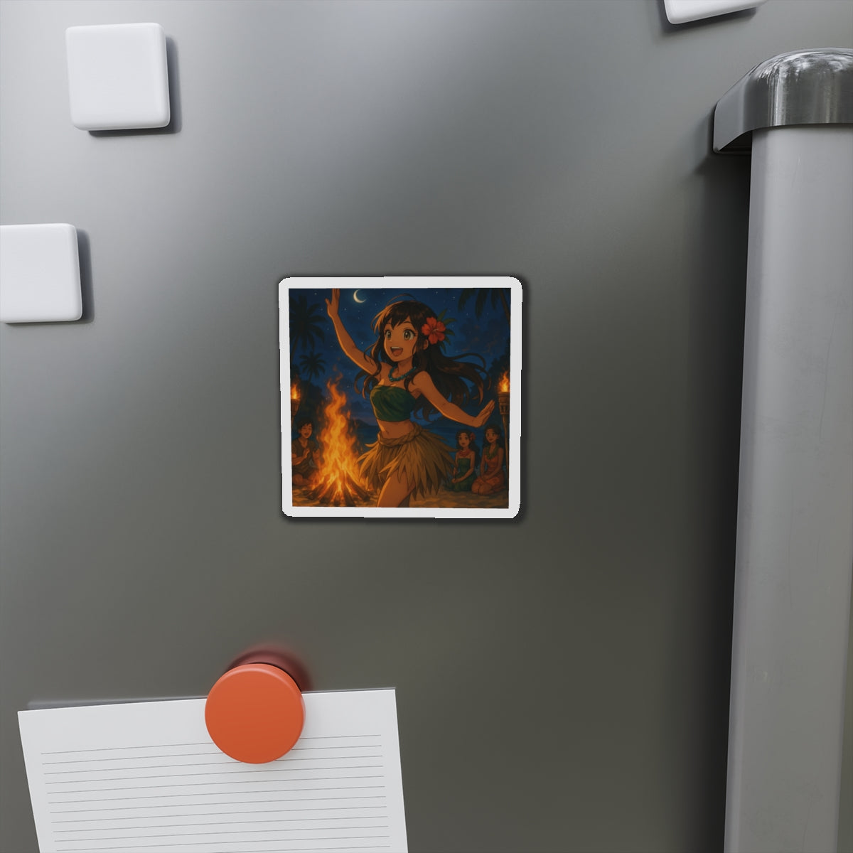 Cultural dancing magnet