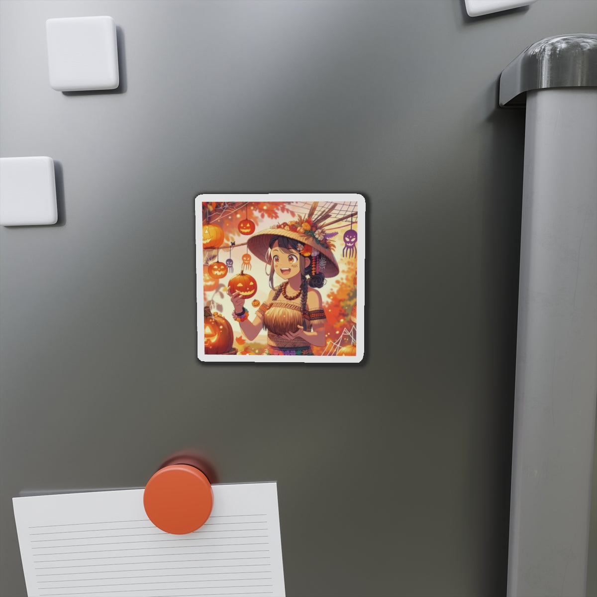 Island Holiday Series Magnet - Halloween