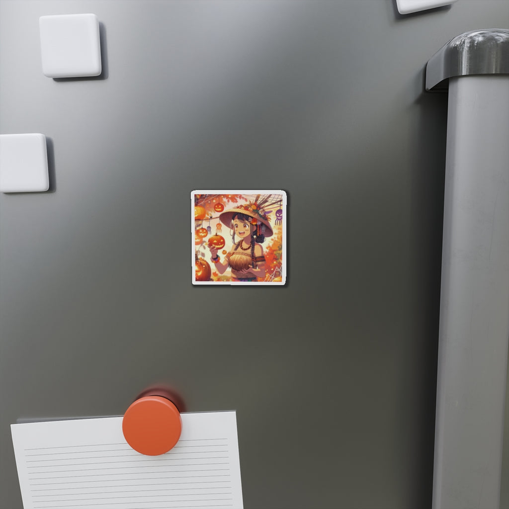 Island Holiday Series Magnet - Halloween