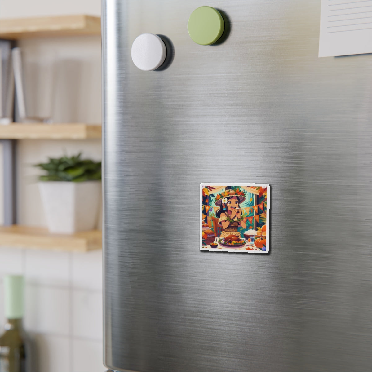 Islander Holiday Series Magnet - Thanksgiving