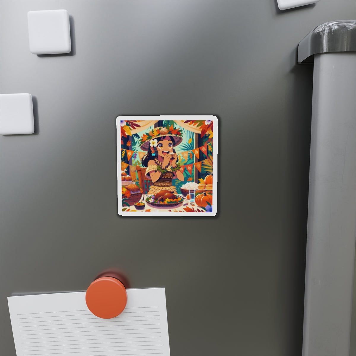 Islander Holiday Series Magnet - Thanksgiving