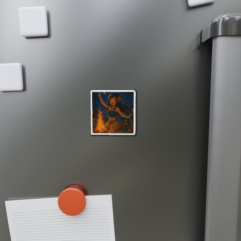 Cultural dancing magnet