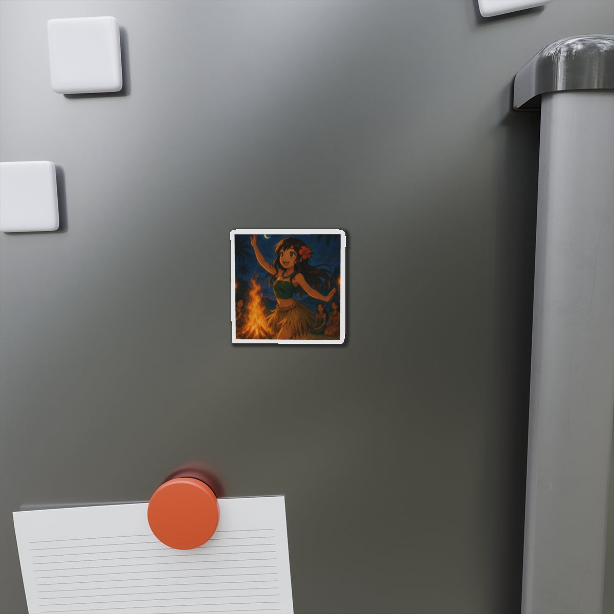Cultural dancing magnet