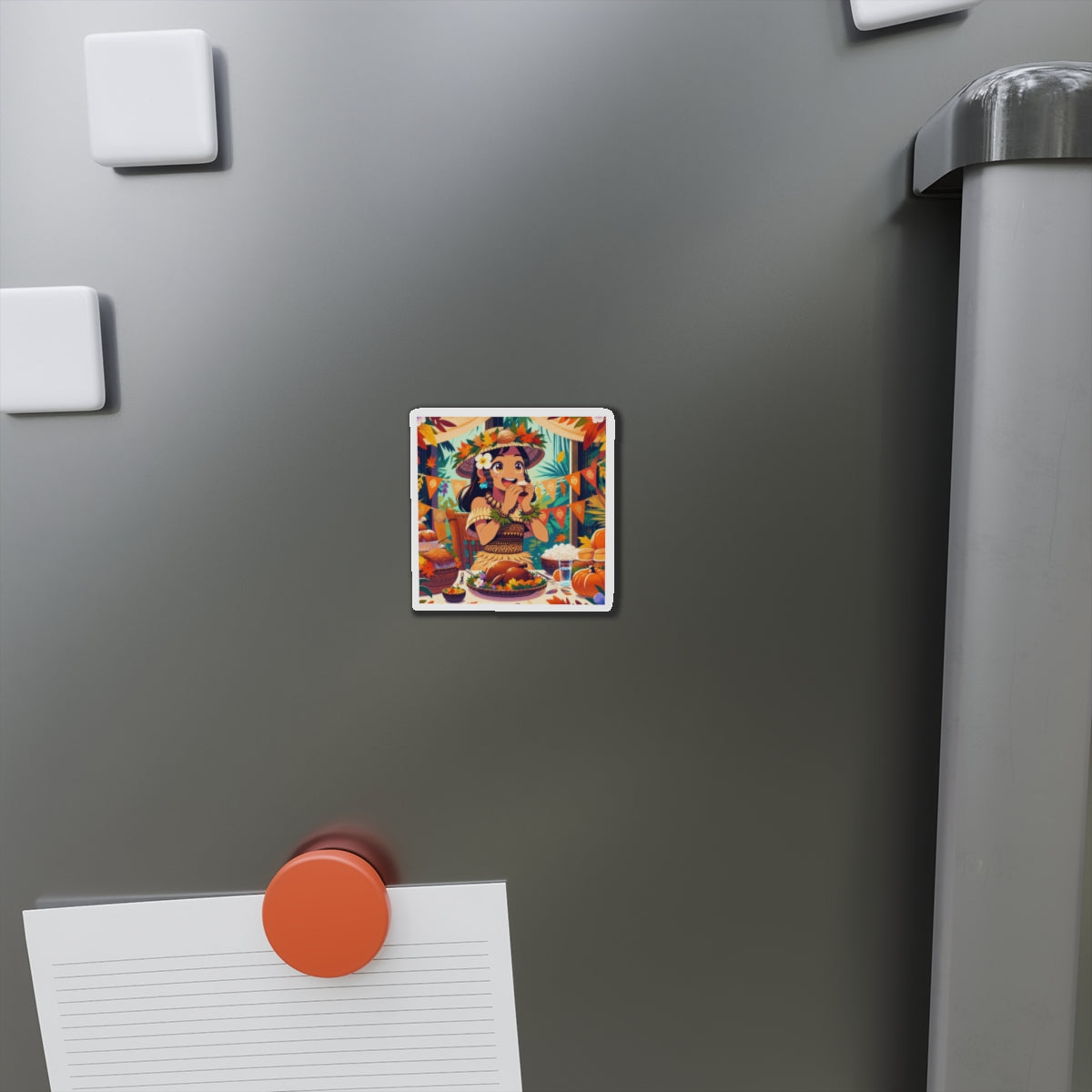 Islander Holiday Series Magnet - Thanksgiving