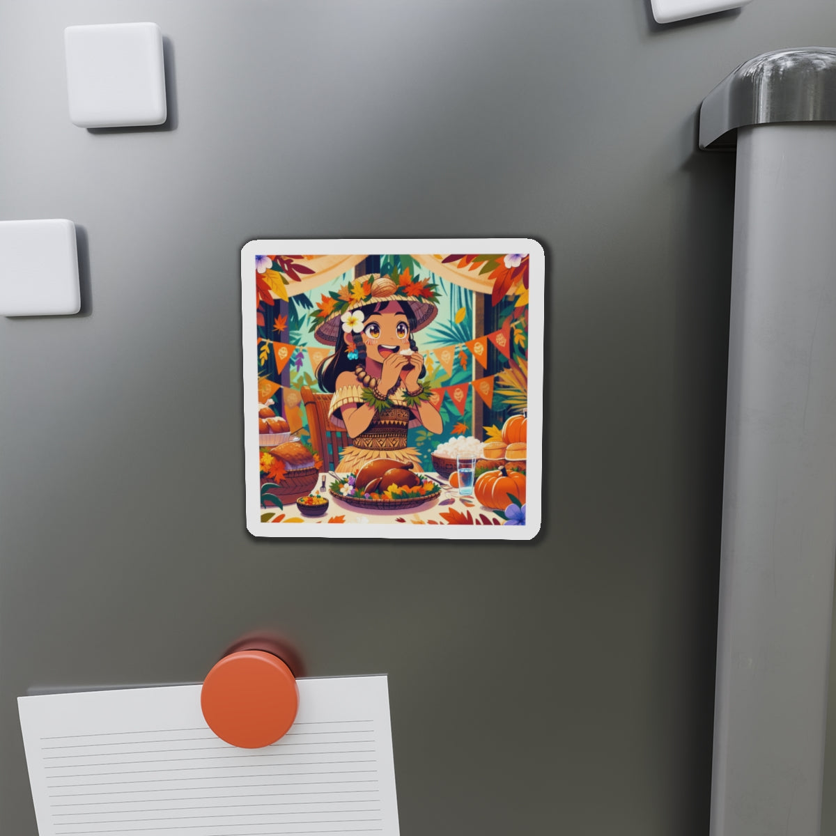 Islander Holiday Series Magnet - Thanksgiving